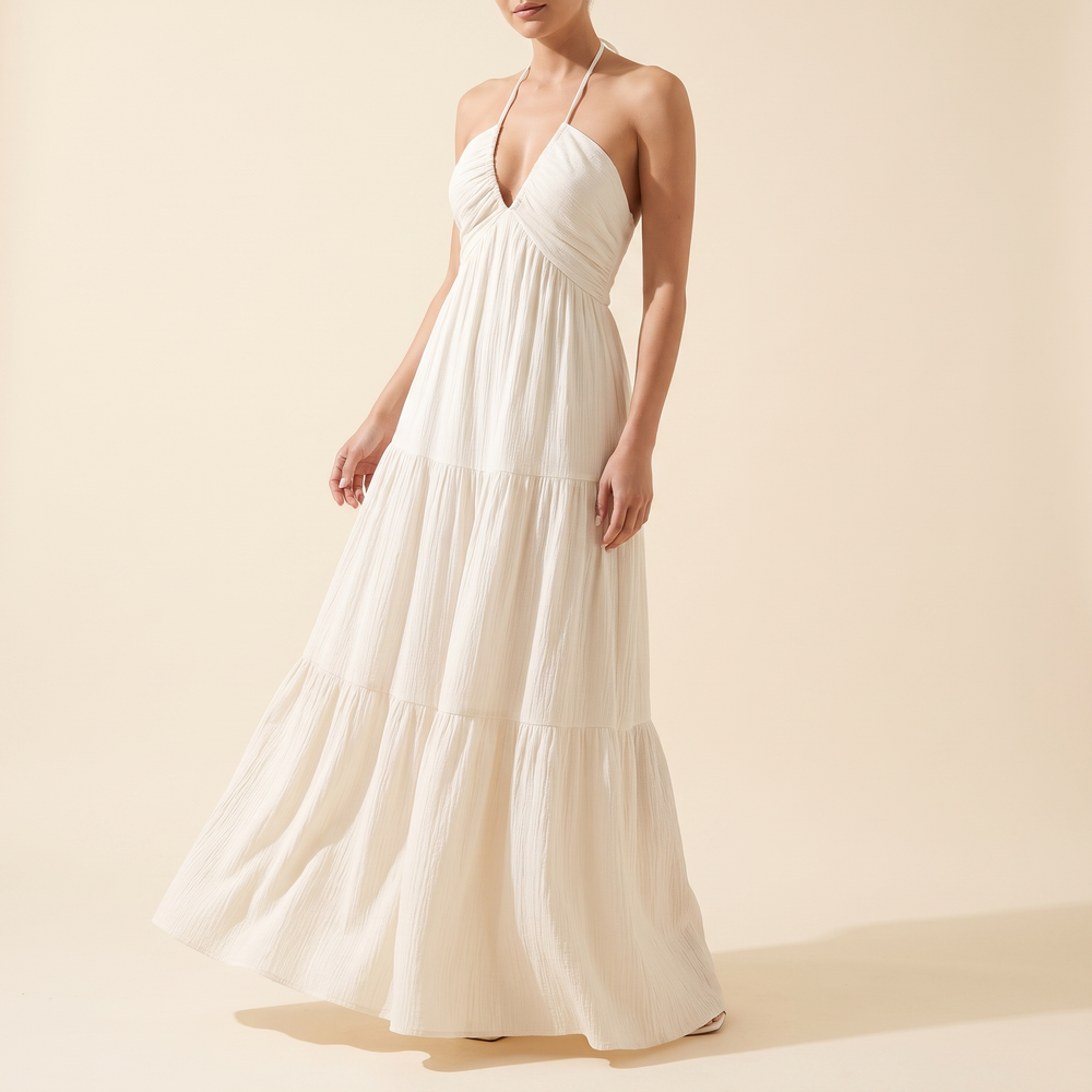 Backless Summer Slip Dress