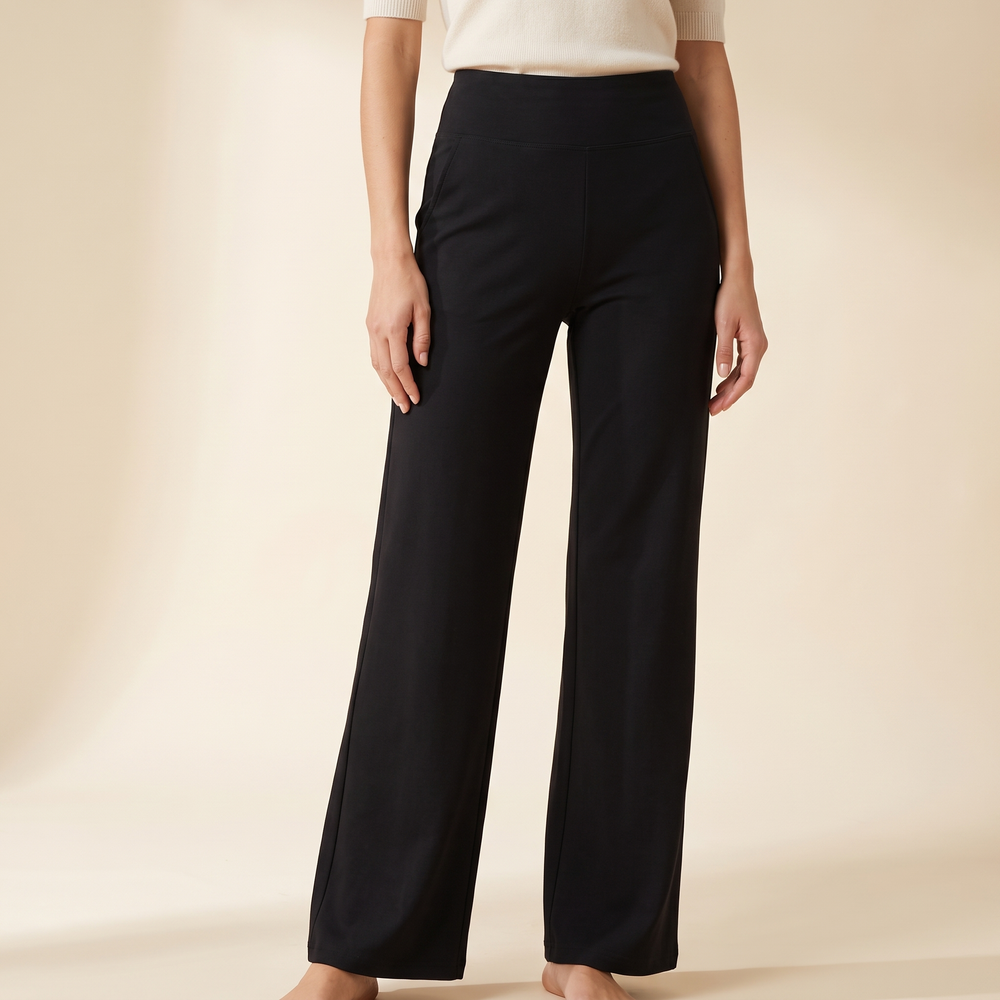 High-Waist Wide-Leg Yoga Pants